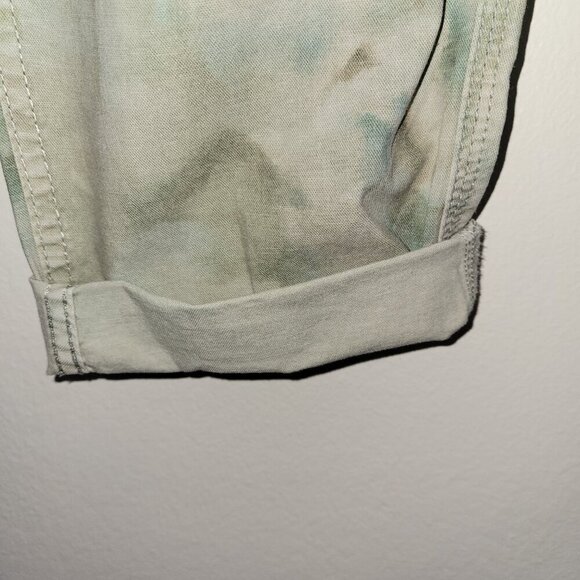 Anthropologie The Wanderer Cargo Tie Dye Slouchy Utility Pants Women's Size 25 - Picture 9 of 14